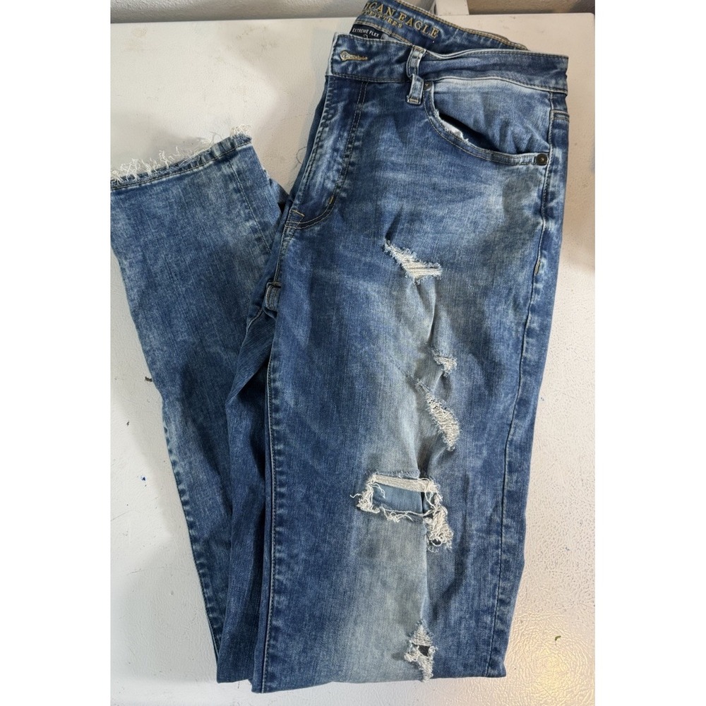 American Eagle Outfitters Men's Extreme Flex Original Straight Fit 34x34‎  Jeans
